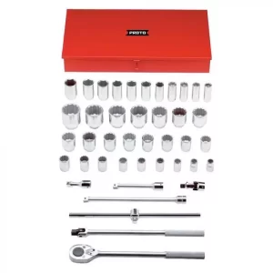 Proto J55106A Ratchet and Access Set 3/4 42 Pcs