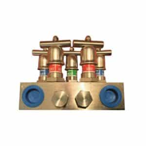 Indra Valve RV0020506000 Threaded 5 Valve Manifold